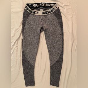 Gymshark Gray Dry Moisture Management Athletic Gym Pilates Yoga Leggings Large